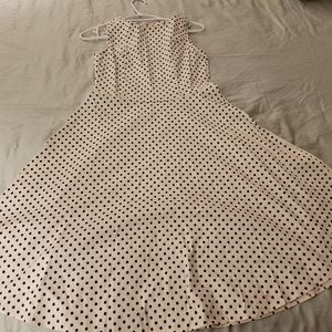 Amazon fashion polka dotted dress in Small